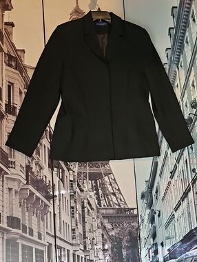 Karen Scott Black Tailored Women's Blazer